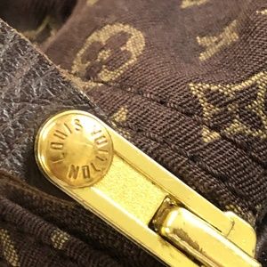 Louis Vuitton Brown Mini Lin Speedy 30